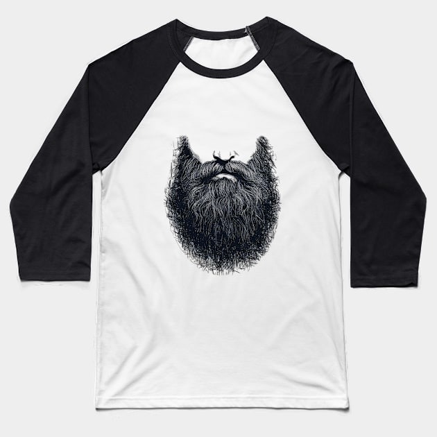 Bold Beard: This is My Style Baseball T-Shirt by UrbanBlend